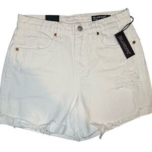 Blank NYC Women's White Jean Shorts